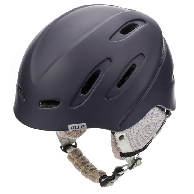 Meteor suusakiiver Nix Ski Helmet tumehall/hall - suurus M (55-58cm)