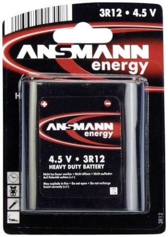 Ansmann patarei 3R12 flat battery