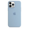 Apple kaitsekest Silicone Case iPhone 13 Pro Max with MagSafe Blue Fog, sinine