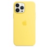 Apple kaitsekest Silicone Case iPhone 13 Pro Max with MagSafe Lemon Zest, kollane