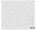 Bosch integreeritav keraamiline pliidiplaat PKE612CA2E Series 2 Electric Hob 60cm, valge