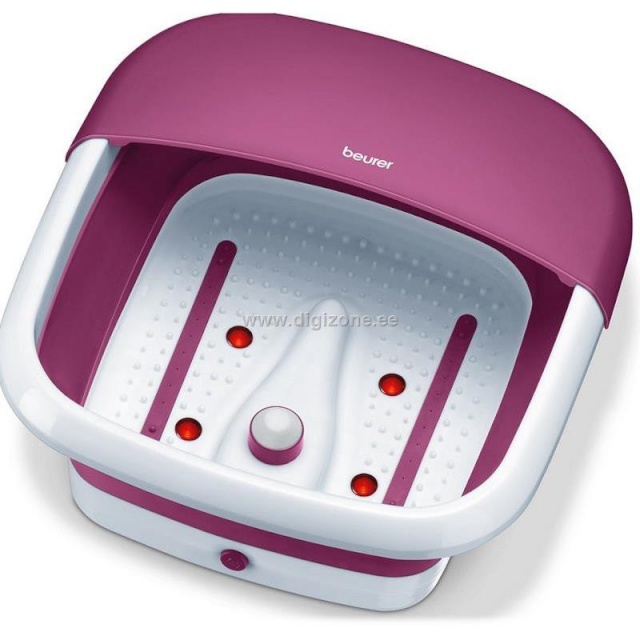 Beurer masseeriv jalavann FB30 Foot Hydromassage, valge/lilla
