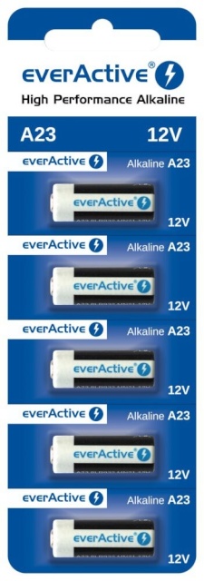 everActive patarei Alkaline 23A 12V Blister 5tk