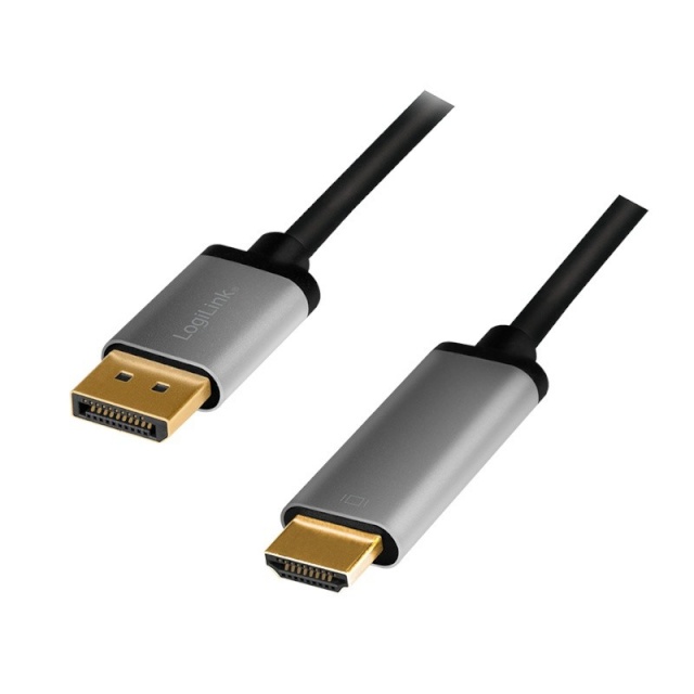 LogiLink videokaabel DisplayPort -> HDMI 4K/60Hz 2m