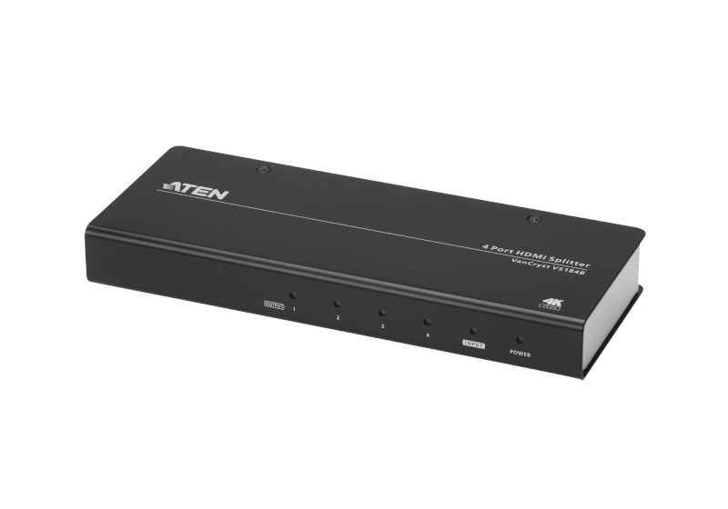 Aten switch 4-Port True 4K HDMI Splitter VS184B 