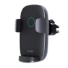 Aukey autohoidja-laadija Wireless Charging Phone Mount Navigator Wind II HD-C52 must, Built-in charger