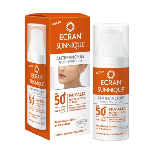 Ecran Anti-Brown Spot jumeühtlustamise päikeselosjoon Sunnique Spf 50+