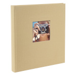 Goldbuch fotoalbum Bella Vista 30x31 cm beež, 60 valged lehed, Book Album
