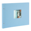 Goldbuch fotoalbum Bella Vista 30x25 cm, 40 valged lehed, sinine, kruvialbum