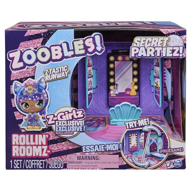 Zoobles Mängukomplekt, 2 seeria SalajaneRollin' Runway pidu, 6064356