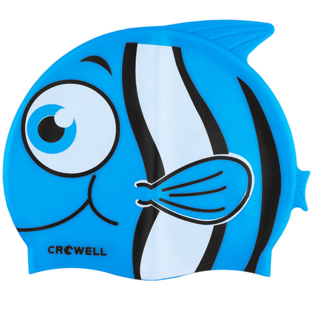 Crowell ujumismüts Swimming Silicone Kids Nemo Jr sinine