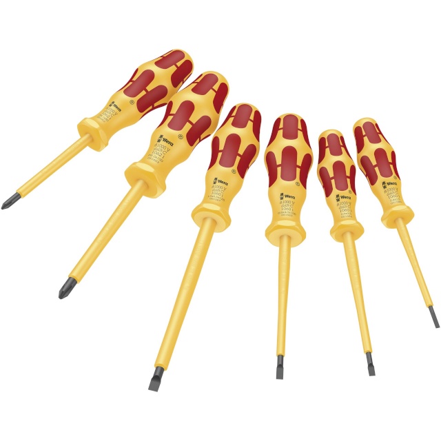 WERA kruvikeerajate kmpl 1060 i/1062 i/6 VDE screwdriver set Kraftform