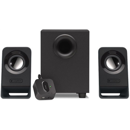 Logitech kõlarid Multimedia Speakers Z213 2.1 must