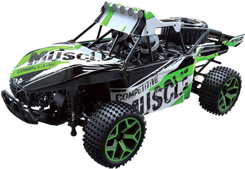 Amewi RC puldiauto Extreme D5 Buddy 1:18 4WD, roheline