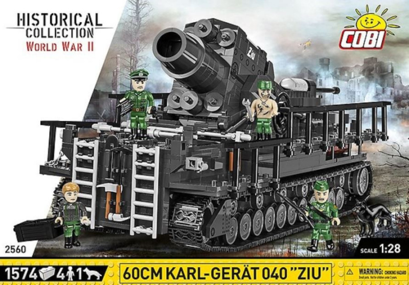Cobi klotsid 60cm Karl-Gerat 040 ZIU