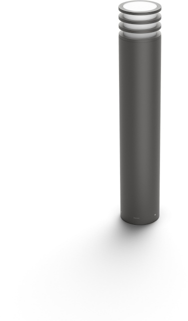 Philips välisvalgusti post Lucca HUE Outdoor White Smart Pole Light, High (77cm) 9.5W, antratsiit
