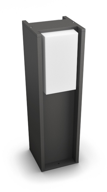 Philips välisvalgusti Turaco HUE Outdoor White Smart Pole Light, Low (40cm), 9.5W, antratsiit