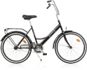 Baana jalgratas Suokki 24", 1-käik, must