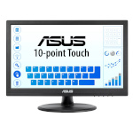 Asus puutetundlik monitor VT168HR 15.6" Must