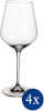Villeroy & Boch veinipokaal La Divina Bordeaux - Red Wine Glass, 4 tk.