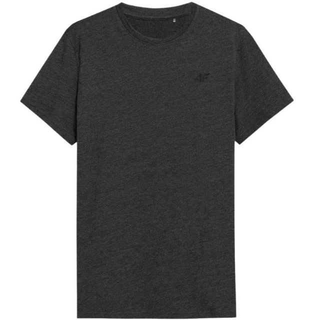 4F T-särk meestele tumehall H4L22 TSM352 23M , suurus M