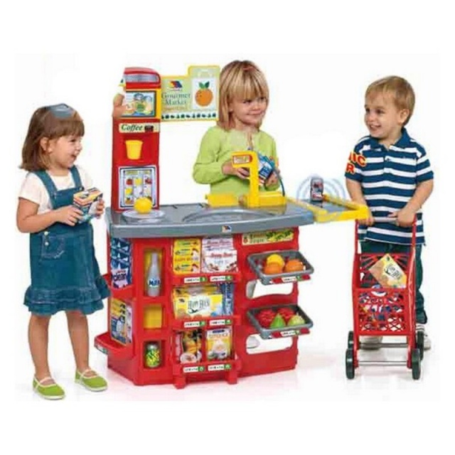 Moltó Playset Supermarket 20-osaline 90cm