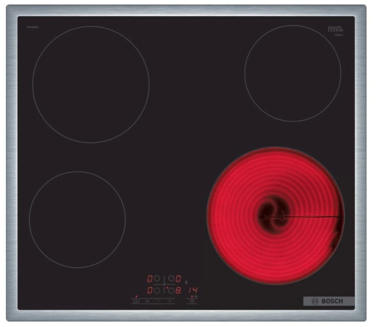 Bosch integreeritav keraamiline pliidiplaat PKE645BB2E