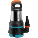 Gardena aiapump 19500 Submersible Pump for Clear and Dirty Water, must/hõbedane
