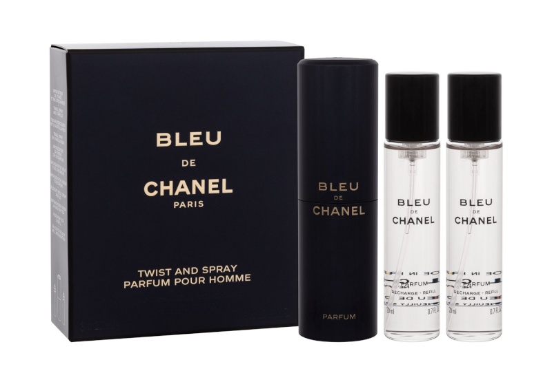 Chanel parfüüm Bleu de Chanel 3x20ml, meestele