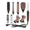 Camry juuksehooldusseadmete komplekt CR 2024 Hair Styler, 1200 W, must/roosa kuld