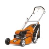 Daewoo bensiinimootoriga muruniiduk DLM48SP Lawnmower, must/oranž