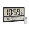 TFA 60.4521.01 XL Radio Clock with Indoor/Outdoor Temperature