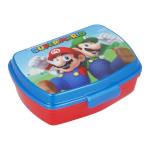 Super Mario Võileivakarp Plastmass punane sinine (17x5.6x13.3cm)