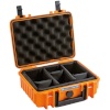 B&W kohver Outdoor Case 1000 + divider system oranž