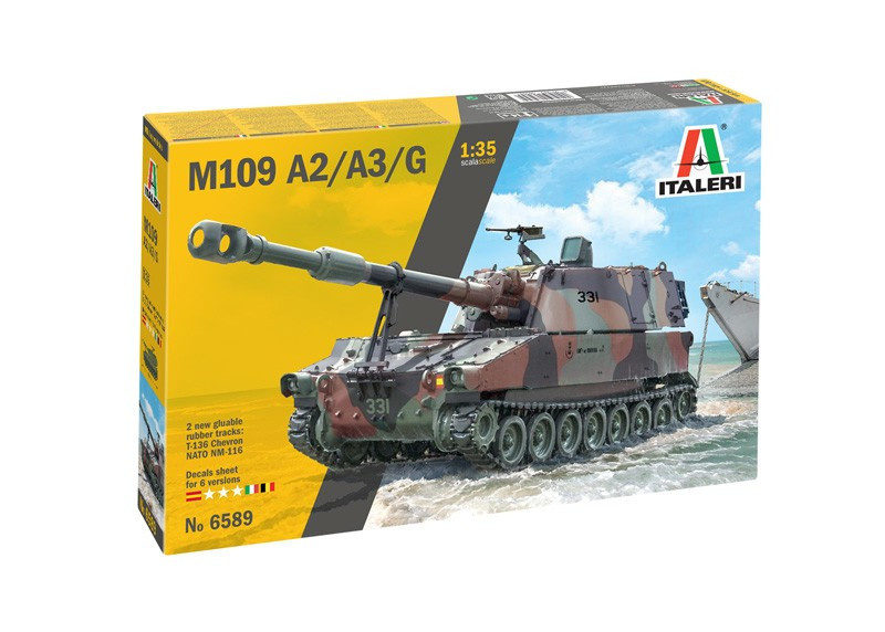 Italeri Model plastic M-109/A2-A3-G 1/35