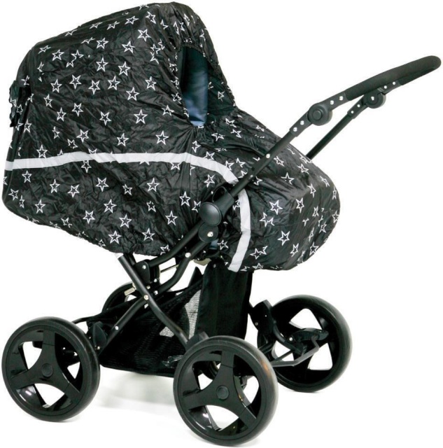 Emma vihmakate universaalne, must