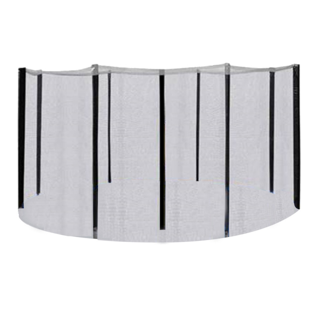 H4Y turvavõrk postidega maapealsele batuudile D305cm must