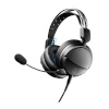 Audio Technica kõrvaklapid ATH-GL3BK Over-ear, mikrofon, 3.5 mm stereo mini-plug, must