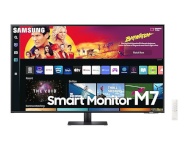 Samsung monitor M7 4K Smart Monitor, 43'', UHD, USB-C, nutiteleri funktsioon, must