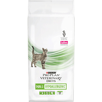 Purina Nestle kuivtoit kassile VETERINARY DIETS Feline HA Hypoallergenic Cats Dry Food 1.3kg Adult
