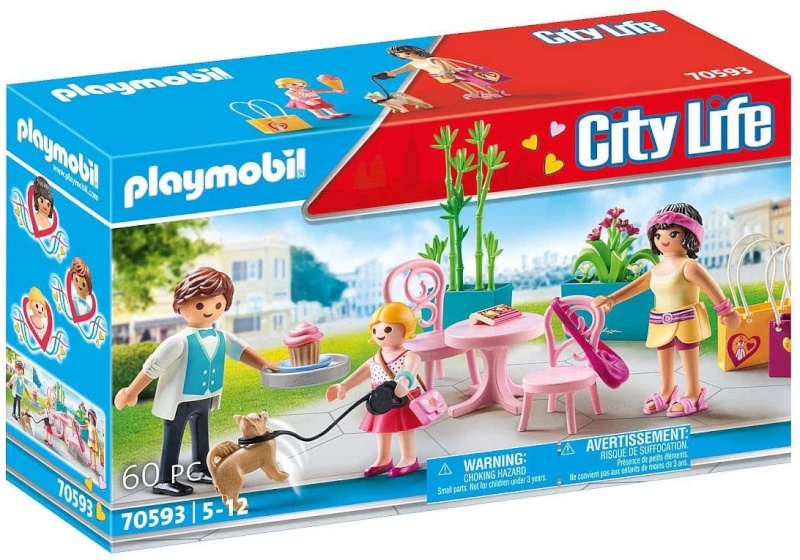 Playmobil klotsid City Life Coffee Break 70593