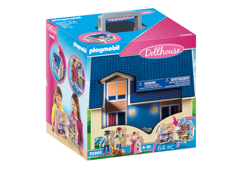 Playmobil klotsid Dollhouse Take Along Modern Doll House 70985