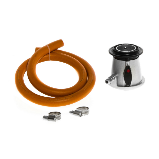 H4Y gaasiregulaator MUSTANG kiirliitmikuga, D10mm, voolik 1,2m