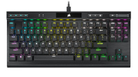 Corsair klaviatuur K70 RGB TKL Champion Series Gaming keyboard, RGB LED light, US, Wired, must