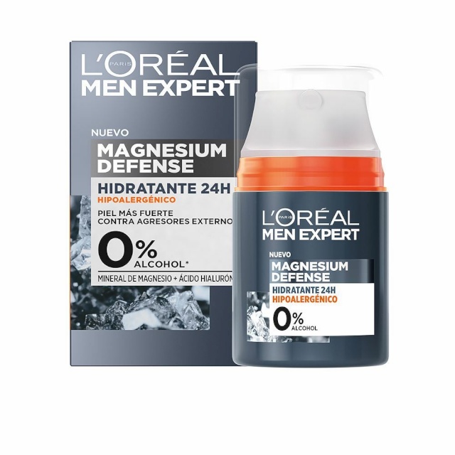 L'Oreal Paris niisutav näokreem Men Expert Magnesium Defense 24 tundi 50ml