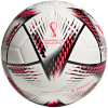 Adidas jalgpall Al Rihla Club Ball 2022 valge-must-roosa H57778 4