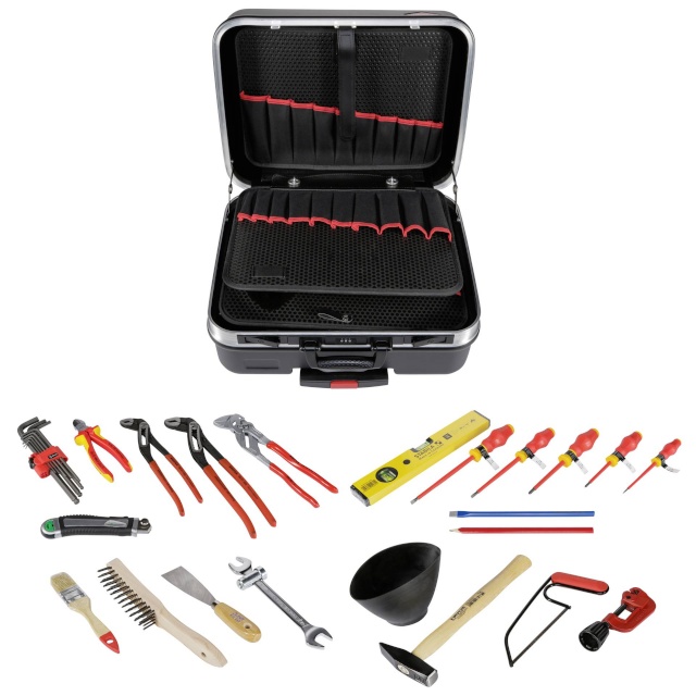 Knipex tööriista komplekt BIG Basic Move Sanitary tool case