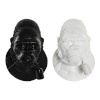 DKD Home Decor seinalamp 23x19x32cm must valge Vaik 220 V 50 W Gorilla Kaasaegne (2tk)
