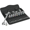 Wera tööriistakomplekt 8100 SA 7 Zyklop Metal ratchet set push-through square