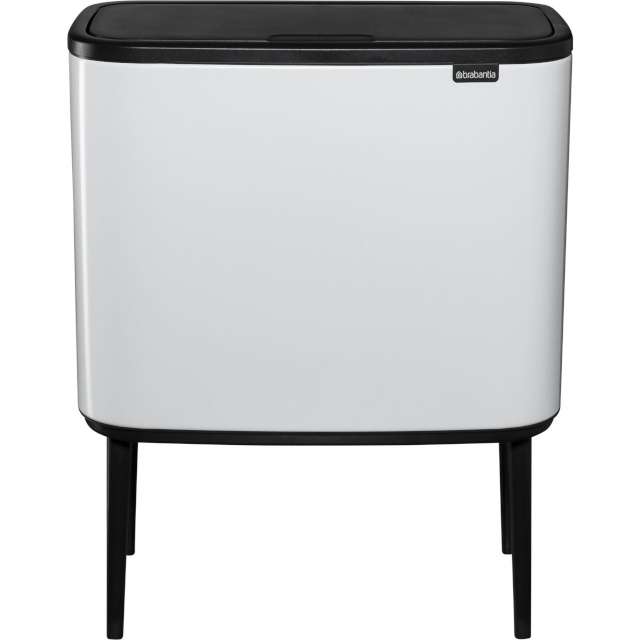 Brabantia prügikast Bo Touch Bin valge 3 x 11 L